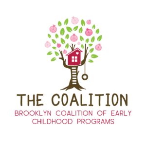 A logo for the coalition of early childhood professionals.